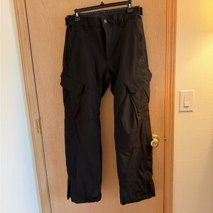 Gerry Men's Black Fleece Lined Ski Pants
